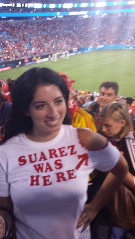 Playera Luis Suarez
