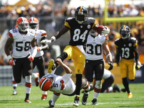 USP NFL: CLEVELAND BROWNS AT PITTSBURGH STEELERS S FBN USA PA